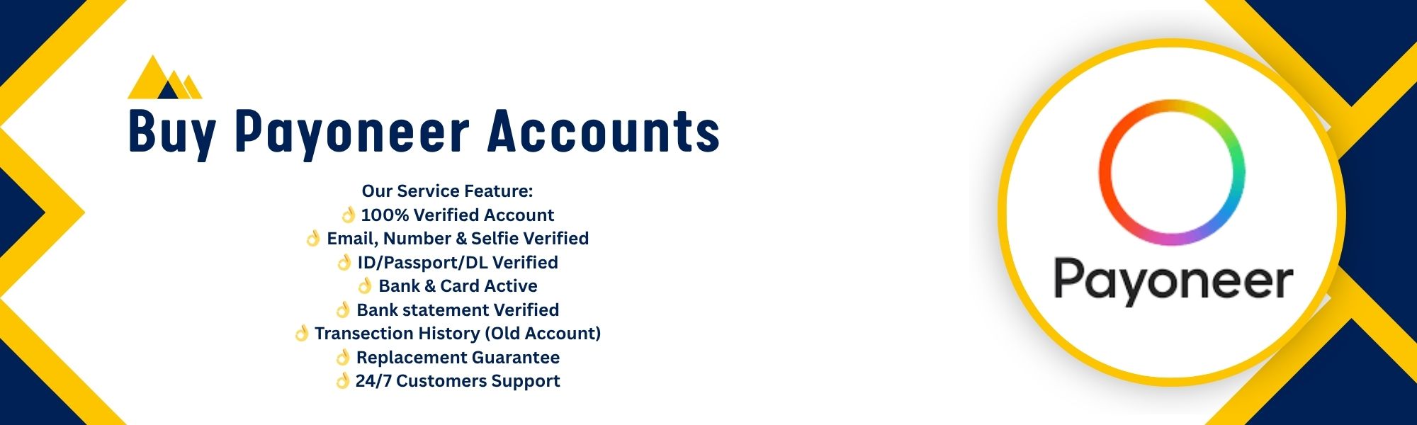 Buy Verified Payoneer Accounts