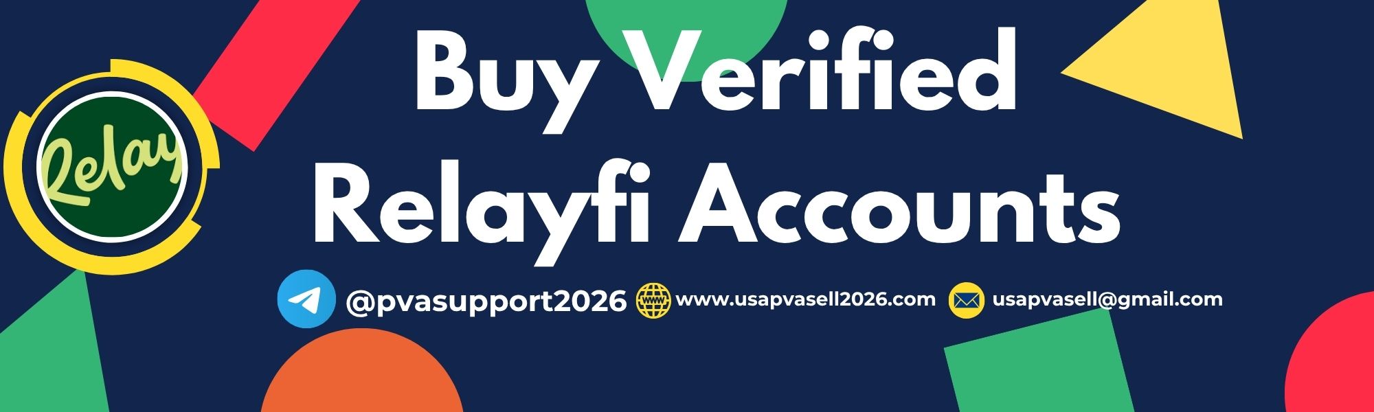 Buy Verified Relayfi Accounts