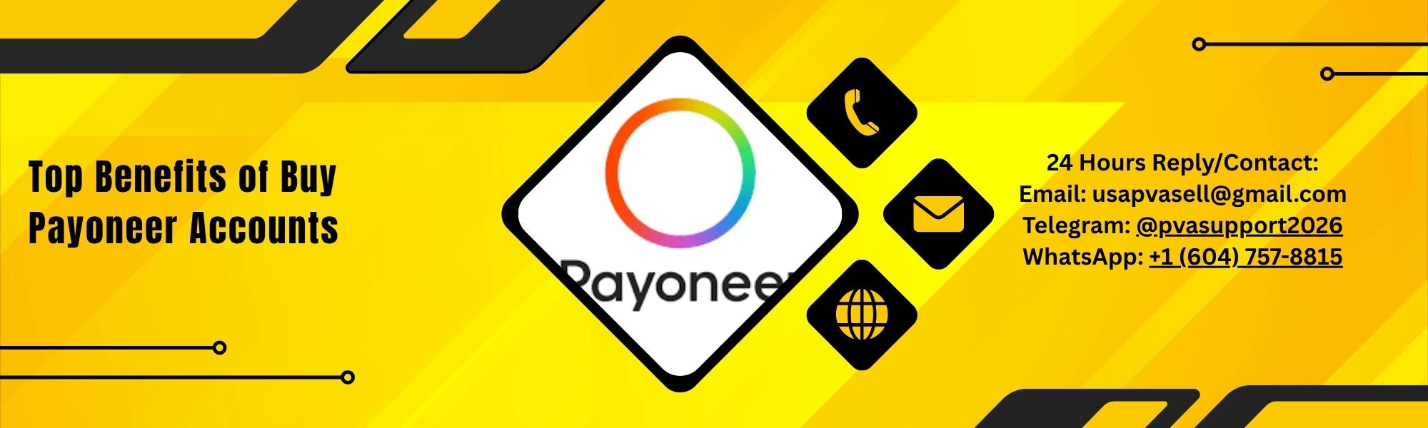 Buy Payoneer Accounts 