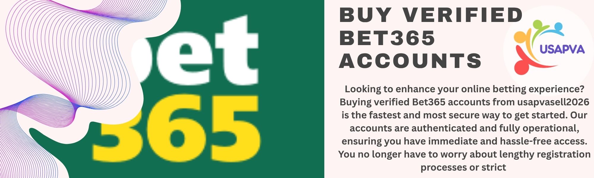 Buy Verified Bet365 Accounts