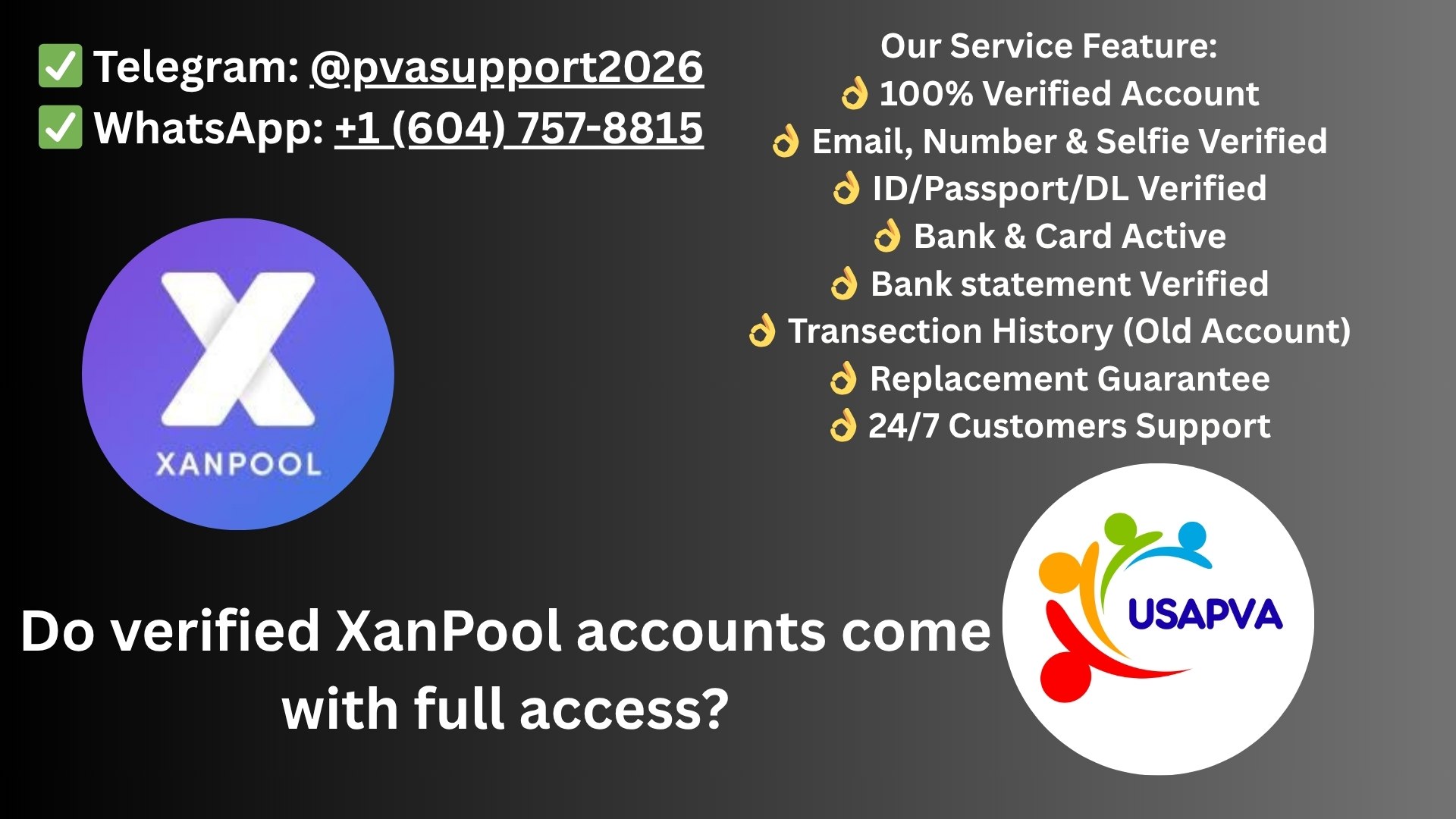 Is it safe to buy XanPool accounts online?