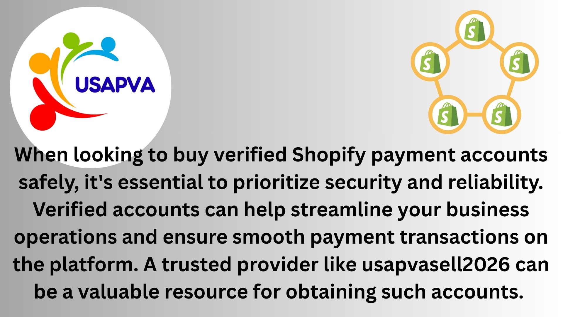 Buy Verified Shopify Payment Accounts