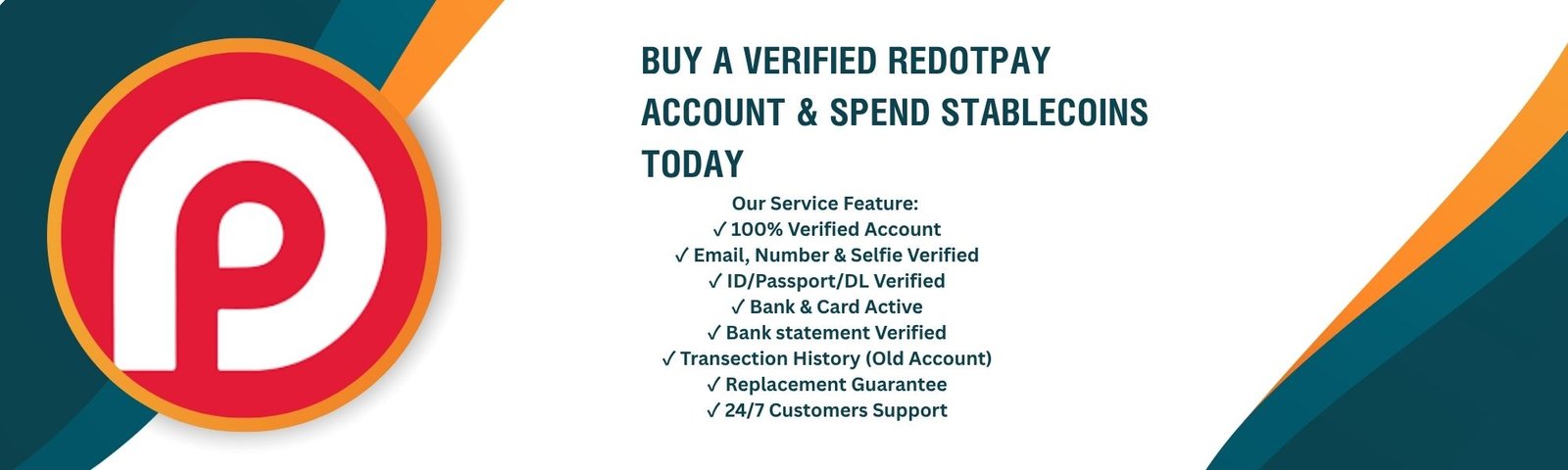 Buy Verified RedotPay Accounts
