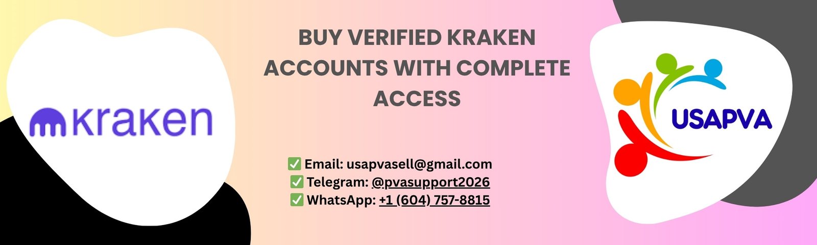 Buy USA Verified Kraken Accounts Instantly