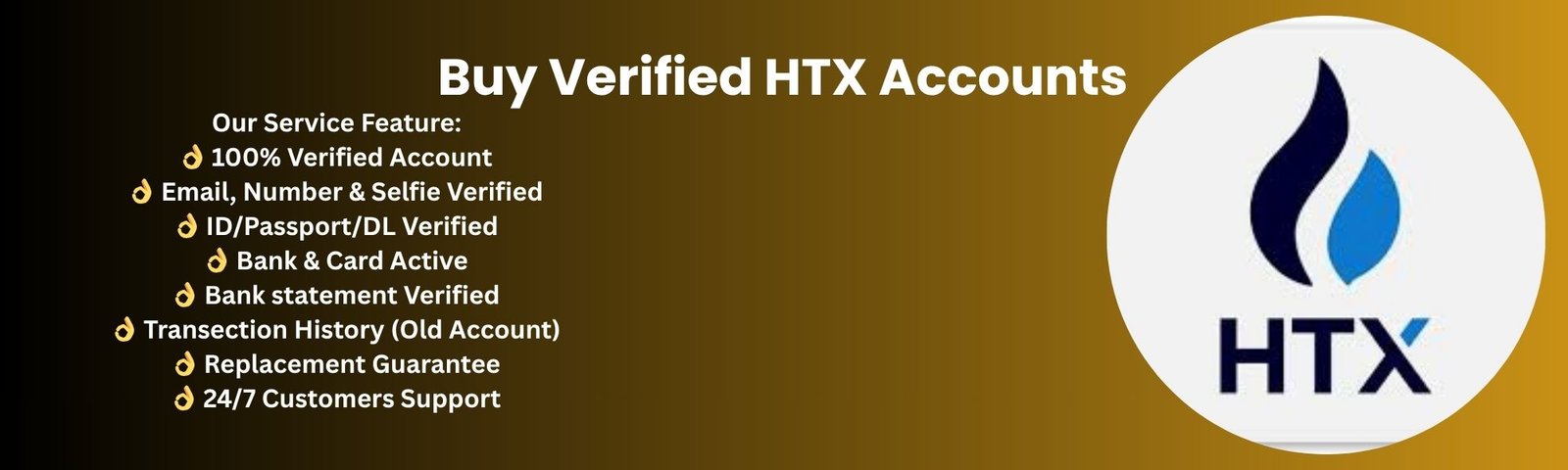 Buy Verified HTX Accounts