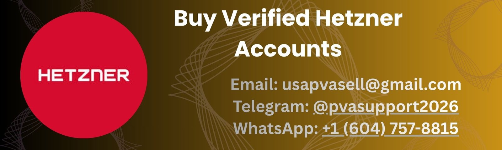 Buy Verified Hetzner Accounts