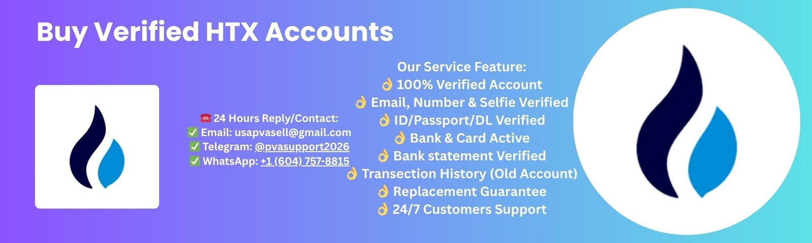 Buy Verified HTX Accounts