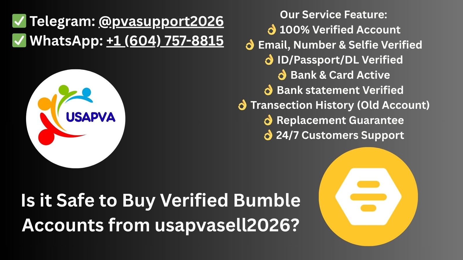Buy Verified Bumble Accounts 