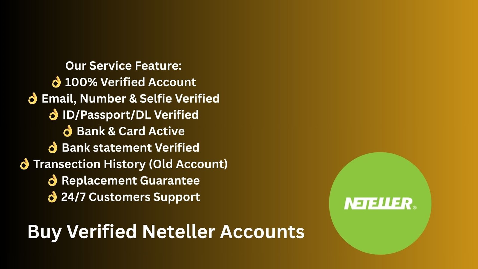 Buy Verified Neteller Accounts
