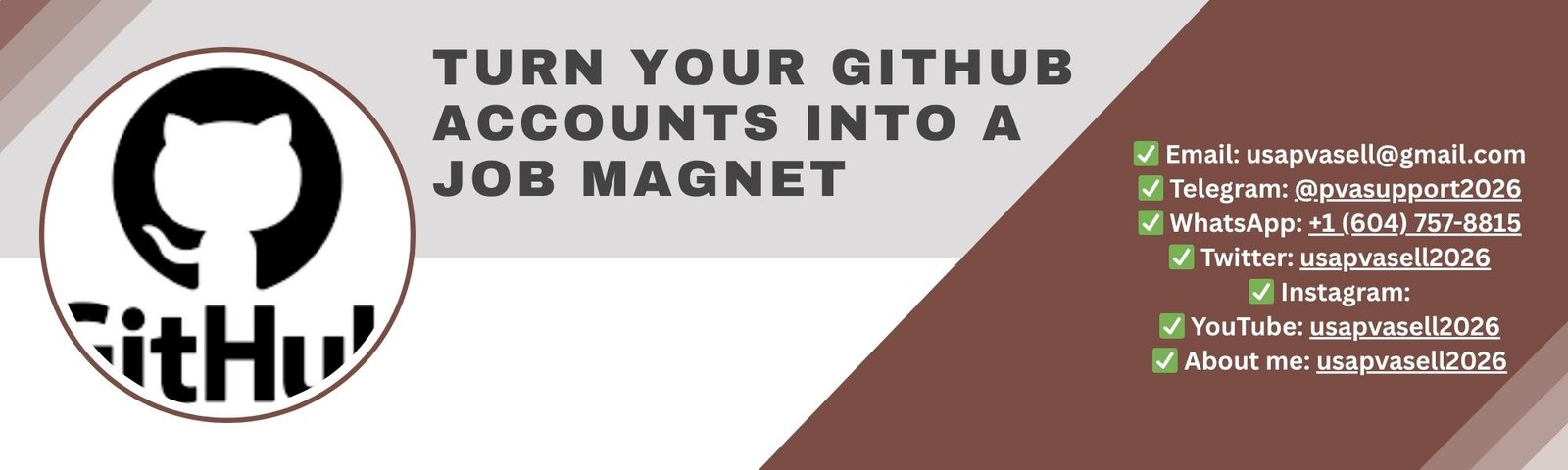 Buy GitHub Accounts